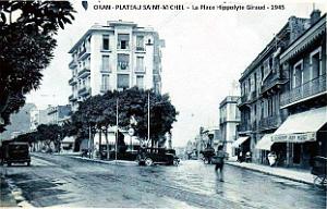 Oran - Plateau Saint-Michel - Place Hippolyte Giraud - 1945